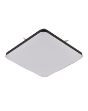 Plafon kwadratowy Babilon średni czarny 4000k LP-335/1C M 4BK square
