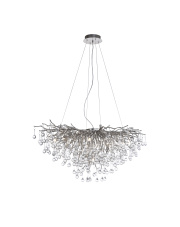 2192-55 ICICLE LAMPA WISZĄCA STALOWY