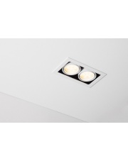 Lampa wpuszczana Tweet 50.2 GU10 7W 4.1141 minimalistyczna oprawa sufitowa Labra