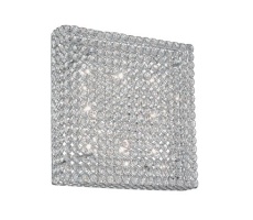 Plafon Admiral PL8 080352 Ideal Lux kryształowa chromowana oprawa sufitowa