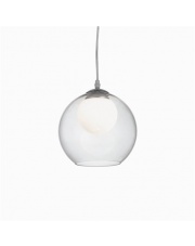 Lampa wisząca Nemo Clear 052793 Ideal Lux oprawa wisząca w kształcie kuli