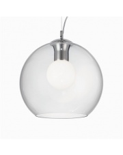 Lampa wisząca Nemo Clear 052809 Ideal Lux oprawa wisząca w kształcie kuli