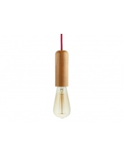 Lampa wisząca SINGLE WOODY Tube HOP Design 