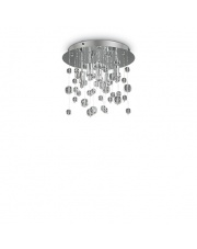 Plafon Neve PL5 Ideal Lux efektowna szklana oprawa sufitowa