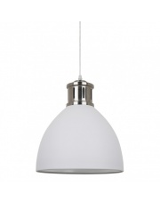  Lampa wisząca Lola MD-HN8100-WH+S.NICK Italux biała industrialna oprawa wisząca