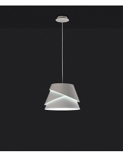 Lampa wisząca okrągła Alboran 5862 biała design Mantra Iluminacion