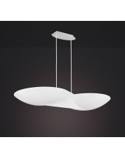 Lampa wisząca nowoczesna Flow 5872 biała design Mantra Iluminacion