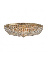 Lampa sufitowa VANADIS 105315 Markslojd złoty kryształowy plafon dekoracyjny