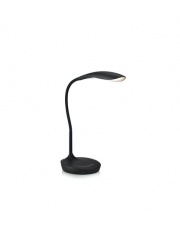 Lampa stołowa SWAN 106094 Markslojd czarna lampka ledowa z wbudowanym portem USB