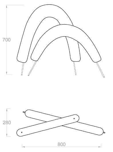 Lampa stołowa Arc AC02 Arturo Alvarez