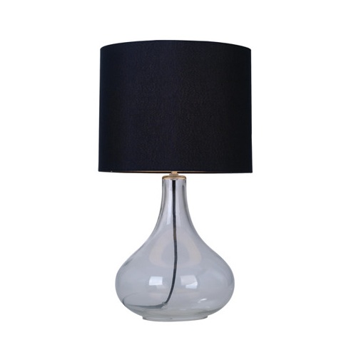 Szklana stylowa lampa stołowa Ceri marki Zuma Line