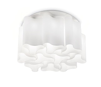 Nowoczesny plafon Compo marki Ideal Lux