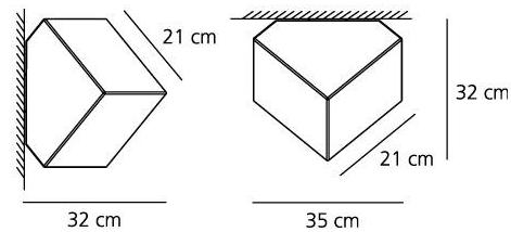 Plafon / kinkiet Edge 30 1293010A Artemide