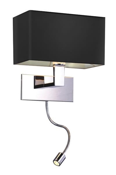 OUTLET Kinkiet Martens MB2251-B-LED-R BK AZzardo oprawa ścienna w stylu nowoczesnym 