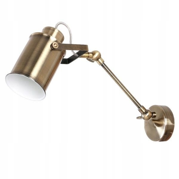 OUTLET Kinkiet Retro Britop 2769111 Spotlight mosiężna oprawa ścienna w stylu nowoczesnym 