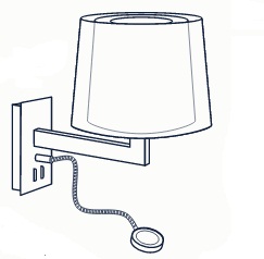Kinkiet Lexa FL Vertical Bover 